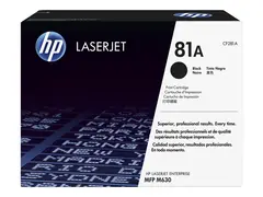 HP 81A - Svart - original - LaserJet tonerpatron (CF281A) - for LaserJet Enterprise M632, MFP M630; LaserJet Enterprise Flow MFP M630; Officejet Pro 8730