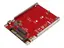 StarTech.com M.2. PCI-e NVMe to U.2 (SFF-8639) Adapter Not Compatible with SATA Drives or SAS Controllers - For M.2 PCIe NVMe SSDs - PCIe M.2 Drive to U.2 Host Adapter - M2 SSD Converter (U2M2E125) - Grensesnittsadapter - M.2 - M.2 Card - U.2 - r&#248;d