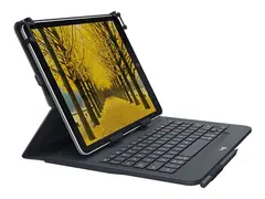 Logitech Universal Folio for 9-10 inch Tablets Tastatur og folioveske - tr&#229;dl&#248;s - Bluetooth 3.0 - Nordisk