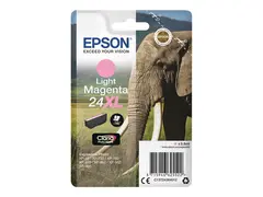 Epson 24XL - 9.8 ml - XL - lys magenta - original bl&#230;re med RF-alarm - blekkpatron - for Expression Photo XP-55, 750, 760, 850, 860, 950, 960, 970; Expression Premium XP-750, 850