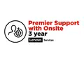 Lenovo Premier Support with Onsite NBD - Utvidet serviceavtale deler og arbeid (for system med 3-&#229;rs garanti p&#229; stedet) - 3 &#229;r - p&#229; stedet - responstid: NBD - for ThinkPad L13 Yoga Gen 3; L13 Yoga Gen 4; T14s Gen 2; T14s Gen 3; T16 Gen 1; X13 Gen 2