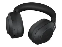 Jabra Evolve2 85 MS Stereo - Hodesett - full st&#248;rrelse Bluetooth - tr&#229;dl&#248;s, kablet - aktiv st&#248;ydemping - 3,5 mm jakk - lydisolerende - svart - Certified for Microsoft Teams