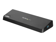 StarTech.com USB 3.0 Docking Station Dual Monitor with HDMI &amp; 4K DisplayPort, 4x USB-A, Gigabit Ethernet, USB Type A Universal Laptop Dock with USB 3.1 Gen 1 Hub (5 Gbps) and Charging Mac, Windows, Chrome (USB3DOCKHDPC) - dokkingstasjon - USB - HDMI, DP - 1GbE