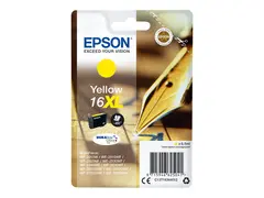 Epson 16XL - 6.5 ml - XL - gul original - blister - blekkpatron - for WorkForce WF-2010, 2510, 2520, 2530, 2540, 2630, 2650, 2660, 2750, 2760