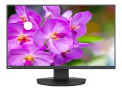 NEC MultiSync EA241F-BK - LED-skjerm - 24&quot; (23.8&quot; synlig) 1920 x 1080 Full HD (1080p) - IPS - 250 cd/m&#178; - 1000:1 - 5 ms - HDMI, DVI-D, DisplayPort - h&#248;yttalere - svart