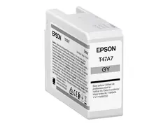 Epson UltraChrome Pro T47A7 - 50 ml gr&#229; - original - blekkbeholder - for SureColor SC-P900, SC-P900 Mirage Bundling