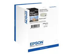 Epson T7431 - 49 ml - svart - original blekkpatron - for WorkForce Pro WP-M4015, WP-M4095, WP-M4525, WP-M4595