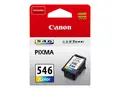 Canon CL-546 - 8 ml - farge (cyan, magenta, gul) original - blekkpatron - for PIXMA TR4551, TR4650, TR4651, TS3350, TS3351, TS3352, TS3355, TS3450, TS3451, TS3452