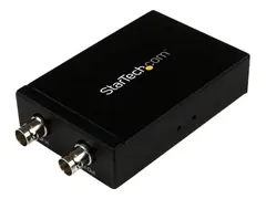 StarTech.com SDI to HDMI Converter - 3G SDI to HDMI Adapter with SDI Loop Through Output SDI to HDMI Audio/Video Adapter - 755ft (230m) (SDI2HD) - Videokonverter - 3G-SDI - HDMI, 3G-SDI - svart