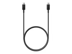 Samsung EP-DN975 - USB-kabel - 24 pin USB-C (hann) til 24 pin USB-C (hann) USB 2.0 - 1 m - USB Power Delivery (5 A, 100 W) - svart - for Galaxy Note10, Note10+, Note10+ 5G