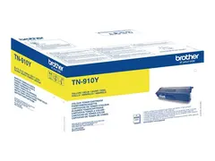 Brother TN910Y - Ultra Jumbo - gul original - tonerpatron - for Brother HL-L9300, HL-L9310, MFC-L9570