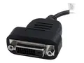 StarTech.com DisplayPort to DVI Adapter Active Conversion - 1920x1200 - DP to DVI Single Link Converter for DVI-D Display (DP2DVIS) - DisplayPort-adapter - DisplayPort (hann) til DVI-D (hunn) - 20 cm - svart - for P/N: DKM30CHDPD, DKM30CHDPDUE, SV231QDPU34K, TB32DP14, TB3CDK2DPUE, TB3CDOCKDP, TB3DKM2DPL