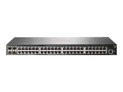 HPE Aruba 2930F 48G 4SFP+ - Switch - L3 - Styrt 48 x 10/100/1000 + 4 x 1 Gigabit / 10 Gigabit SFP+ (opplink) - rackmonterbar