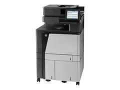 HP LaserJet Enterprise Flow MFP M880z+ Multifunksjonsskriver - farge - laser - A3 (297 x 420 mm), Ledger (279 x 432 mm) (original) - A3 (medie) - opp til 46 spm (trykking) - 4100 ark - 33.6 kbps - USB 2.0, Gigabit LAN, USB-vert, USB-vert (intern)