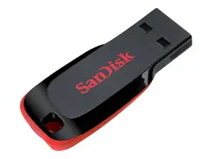 SanDisk Cruzer Blade - USB-flashstasjon - 16 GB USB 2.0