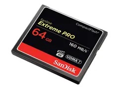 SanDisk Extreme Pro - Flashminnekort - 64 GB CompactFlash