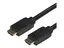 StarTech.com StarTech.com Premium Certified High Speed HDMI 2.0 Cable with Ethernet 15ft 5m - 3D Ultra HD 4K 60Hz - 15 feet Long HDMI Male to Male Cord (HDMM5MP) - HDMI-kabel med Ethernet - HDMI hann til HDMI hann - 5 m - svart - for P/N: KITBXAVHDPEU, KITBXAVHDPUK, KITBXDOCKPEU, KITBXDOCKPUK, USBC-HDMI-CDP2HD4K60