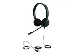 Jabra Evolve 20 UC stereo - Special Edition hodesett - on-ear - kablet - USB