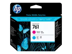 HP 761 - Cyan, magenta - skriverhode for DesignJet T7100, T7200, T7200 Production Printer