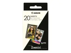 Canon ZP-2030 - 20 ark fotopapir for Canon Zoemini; iNSPiC [P] PV-123A; Zoemini C, S, S2