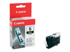 Canon BCI-6BK - Svart - original blekkbeholder - for i86X, 90X, 96X, 990, 99XX; PIXMA IP4000, iP5000, iP6000, iP8500, MP750, MP760, MP780; S830