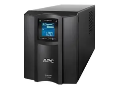 APC Smart-UPS C 1500VA LCD - UPS - AC 230 V 900 watt - 1500 VA - USB - utgangskontakter: 8 - svart - med APC SmartConnect