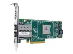 HPE StoreFabric SN1100Q 16Gb Dual Port Vertbussadapter - PCIe 3.0 lav profil - 16Gb Fibre Channel x 2 - for ProLiant DL325 Gen10, DL345 Gen10, DL365 Gen10, DX360 Gen10, XL220n Gen10, XL290n Gen10