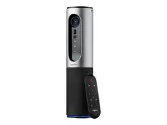 Logitech ConferenceCam Connect - Konferansekamera farge - 1920 x 1080 - 720p, 1080p - lyd - tr&#229;dl&#248;s - Wi-Fi - Bluetooth 4.0 / NFC - USB 2.0 - H.264