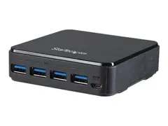 StarTech.com USB 3.0 Peripheral Sharing Switch 4 USB 3.0 x 4 Computers - Mac / Windows / Linux - USB A/B Switch - USB Switch (HBS304A24A) - Hub - 8 x SuperSpeed USB 3.0 - stasjon&#230;r