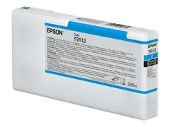 Epson T9132 - 200 ml - cyan - original blekkpatron - for SureColor SC-P5000, SC-P5000 STD Spectro, SC-P5000 Violet, SC-P5000 Violet Spectro