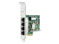 HPE 331T - Nettverksadapter - PCIe 2.0 x4 lav profil Gigabit Ethernet x 4 - for ProLiant DL360 Gen10, DL388p Gen8