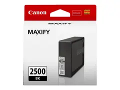 Canon PGI-2500 BK - 29.1 ml - svart original - blekkbeholder - for MAXIFY iB4050, iB4150, MB5050, MB5150, MB5155, MB5350, MB5450, MB5455