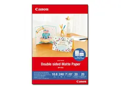 Canon MP-101D - Dobbelmatt - 10,8 mille - 177.8 x 254 mm 240 g/m&#178; - 20 ark fotopapir