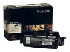 Lexmark - H&#248;y ytelse - svart - original tonerpatron LRP - for Lexmark T640, T642, T644