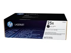 HP 25X - H&#248;y ytelse - svart - original LaserJet - tonerpatron (CF325X) - for LaserJet Enterprise M806dn, M806x+; LaserJet Enterprise Flow MFP M830z