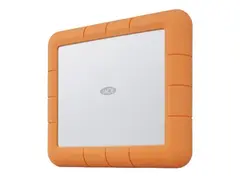 LaCie Rugged RAID Shuttle STHT8000800 - Harddiskarray 8 TB - 2 br&#248;nner - HDD 4 TB x 2 - USB 3.1 (ekstern) - med 3 years Rescue Data Recovery Service Plan