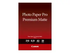 Canon Pro Premium PM-101 - Glatt matt 310 mikroner - Super A3/B (330 x 483 mm) - 210 g/m&#178; - 20 ark fotopapir - for PIXMA PRO-1, PRO-10, PRO-100