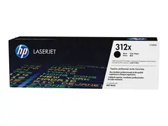 HP 312X - H&#248;y ytelse - svart - original LaserJet - tonerpatron (CF380X) - for Color LaserJet Pro MFP M476dn, MFP M476dw, MFP M476nw