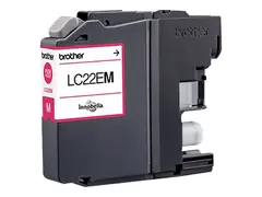 Brother LC22EM - Super High Yield magenta - original - blekkpatron - for Brother MFC-J5920DW