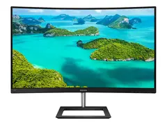 Philips E-line 328E1CA - LED-skjerm - kurvet 32&quot; (31.5&quot; synlig) - 3840 x 2160 4K @ 60 Hz - VA - 250 cd/m&#178; - 2500:1 - 4 ms - 2xHDMI, DisplayPort - h&#248;yttalere - teksturert svart