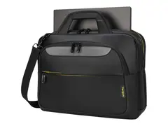 Targus CityGear Topload Laptop Case - Notebookb&#230;reveske 15&quot; - 17.3&quot; - svart