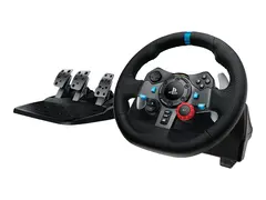 Logitech G29 Driving Force - Hjul- og pedalsett kablet - for Sony PlayStation 3, Sony PlayStation 4