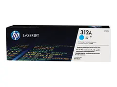 HP 312A - Cyan - original - LaserJet - tonerpatron (CF381A) for Color LaserJet Pro MFP M476dn, MFP M476dw, MFP M476nw