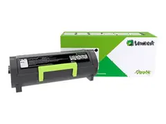 Lexmark 602XE - Ekstra h&#248;y ytelse - svart original - tonerpatron Lexmark Corporate - for Lexmark MX510de, MX511de, MX511dhe, MX511dte, MX611de, MX611dhe