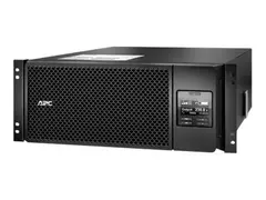 APC Smart-UPS SRT 6000VA RM - UPS (kan monteres i rack) AC 230 V - 6000 watt - 6000 VA - Ethernet 10/100, USB - utgangskontakter: 13 - 4U - svart - for P/N: AR3100W, AR3105W, AR3155W, AR3305W, AR3355SP, AR3355W, AR4038IX432, NBWL0356A