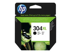 HP 304XL - H&#248;y ytelse - svart - original blekkpatron - for AMP 130; Deskjet 26XX, 37XX; ENVY 50XX