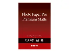 Canon Pro Premium PM-101 - Glatt matt - 310 mikroner A4 (210 x 297 mm) - 210 g/m&#178; - 20 ark fotopapir - for PIXMA PRO-1, PRO-10, PRO-100