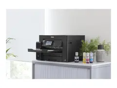 Epson EcoTank ET-16650 - Multifunksjonsskriver farge - ink-jet - A3 plus (311 x 457 mm) (original) - A3 (medie) - opp til 25 spm (trykking) - 550 ark - 33.6 kbps - USB 2.0, LAN, USB-vert, Wi-Fi - svart