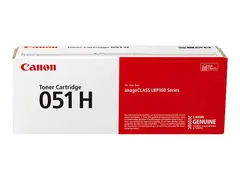 Canon 051 H - H&#248;ykapasitets - svart - original tonerpatron - for imageCLASS MF262, MF264, MF267, MF269; i-SENSYS MF264, MF267, MF269; Satera LBP161, LBP162