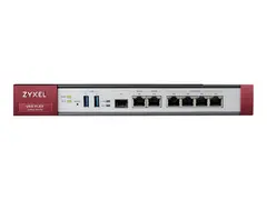 Zyxel ZyWALL USG FLEX 200 - UTM Bundle - brannvegg med 1 &#229;rs AV+IDP, AS, CF - 1GbE - rackmonterbar